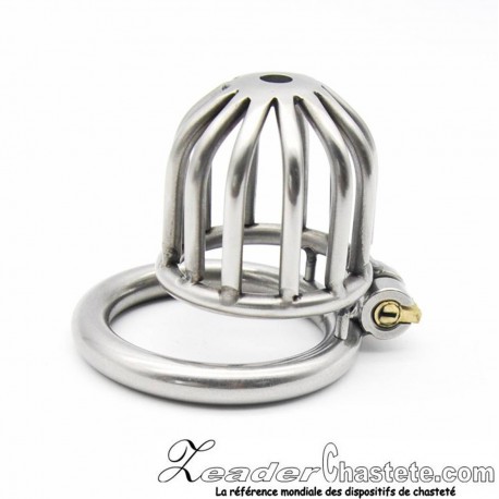 Cage de chasteté CB300 métal Ring 40mm